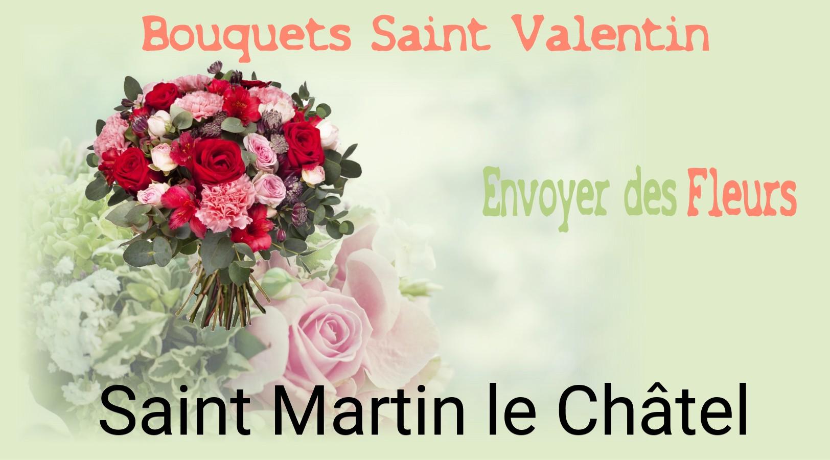 Roses de Saint-Valentin livrées à Saint-Martin-le-Châtel